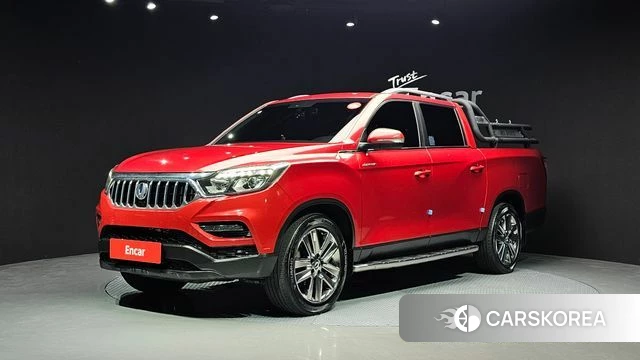 Ssangyong Rexton Sports Cannes 2020 Красный из Кореи