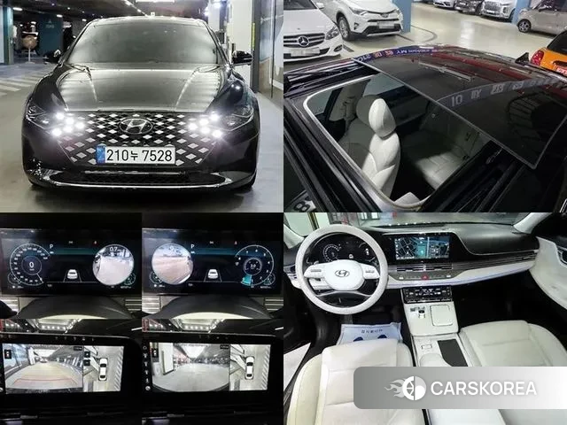 Hyundai The New Grandeur IG 2022 Черный из Кореи