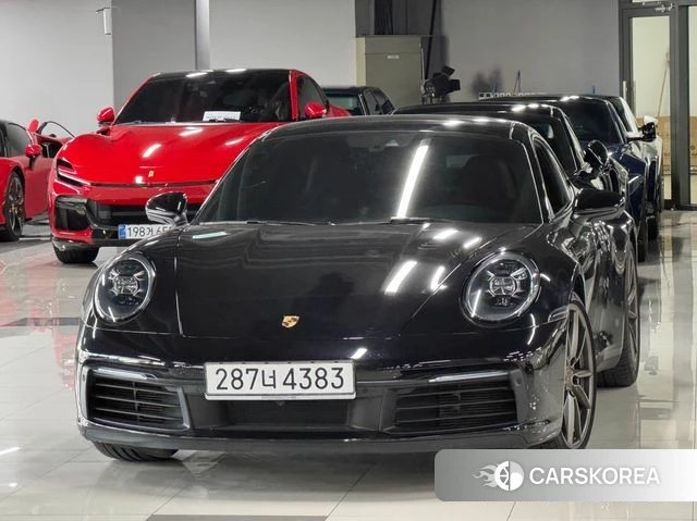 Porsche 911(992) 2020 Белый из Кореи