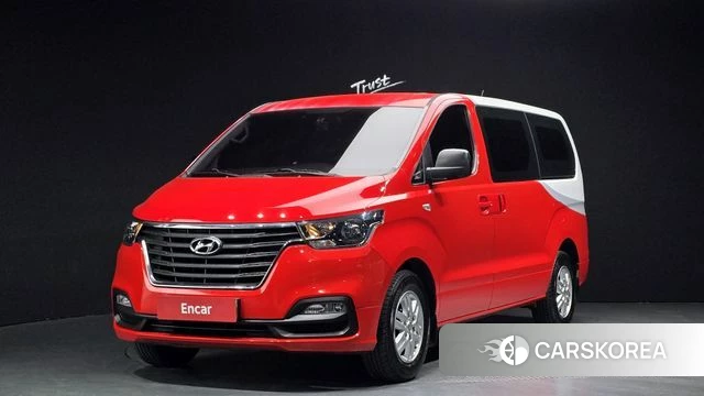 Hyundai The New Grand Starex 2019 Красный из Кореи