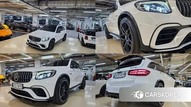 Mercedes-Benz GLC-Class X253 2018 Белый из Кореи