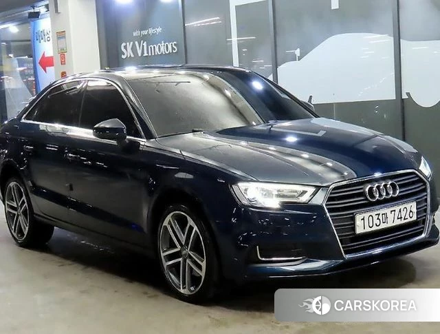 Audi New A3 2019 Синий из Кореи