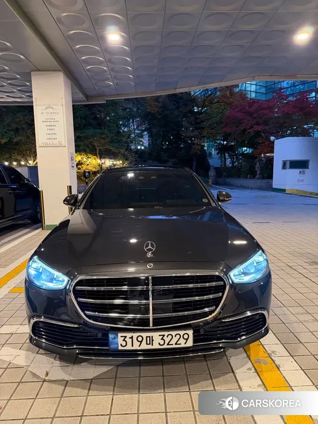 Mercedes-Benz S-Class W223 2023 Черный из Кореи