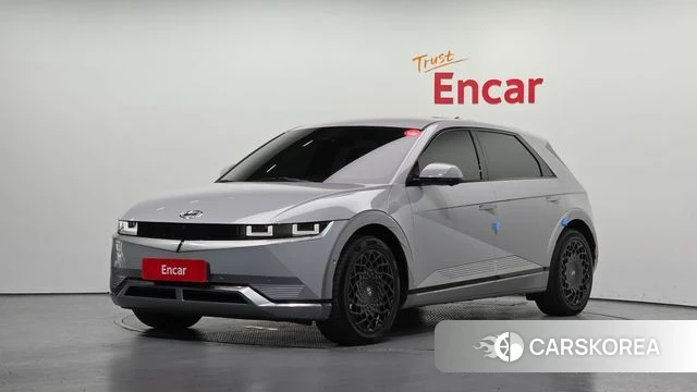 Hyundai Ionic 5 2022 Серебристо-серый из Кореи