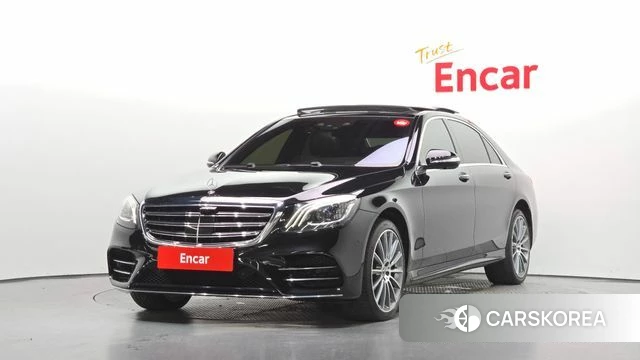 Mercedes-Benz S-Class W222 2018 Черный из Кореи