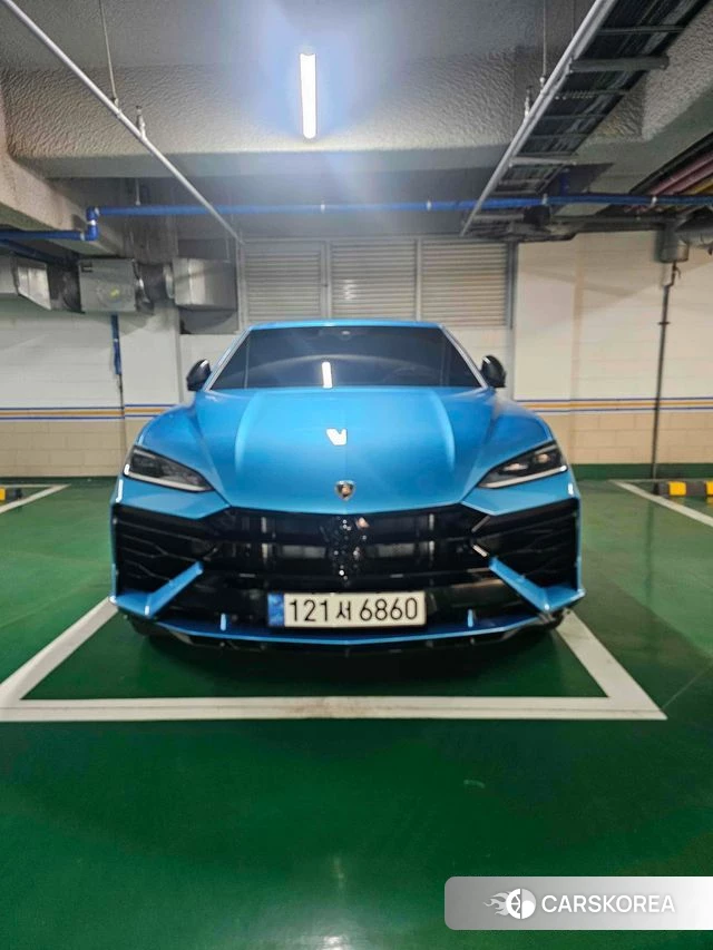 Lamborghini Urus 2025 Небесно-голубой из Кореи