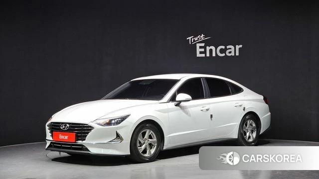 Hyundai Sonata (DN8) 2019 Белый из Кореи