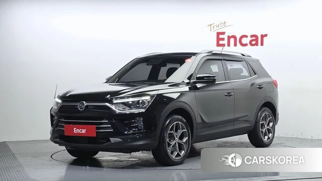 Ssangyong Beautiful Korando 2020 Черный из Кореи
