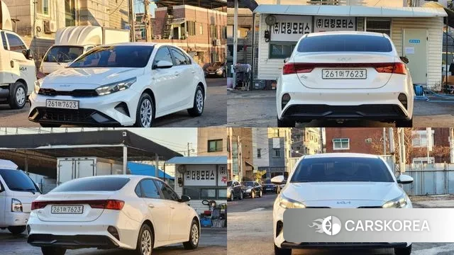 Kia The New K3 2nd generation 2021 Белый из Кореи