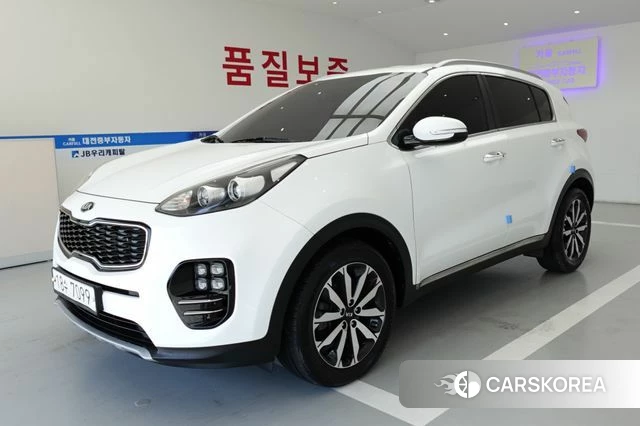 Kia Sportage 4th Generation 2018 Белый из Кореи