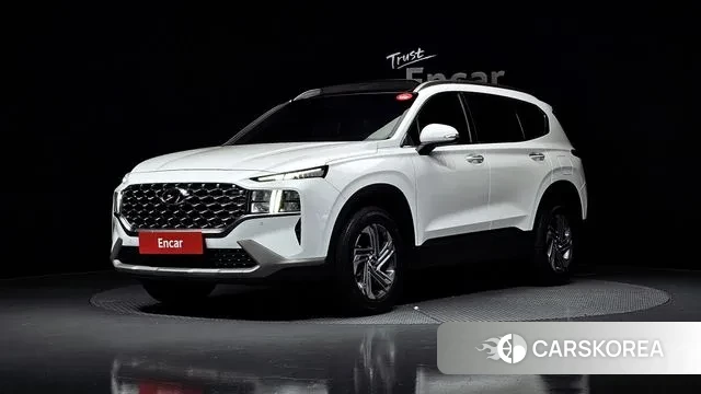 Hyundai The New Santa Fe 2022 Белый из Кореи