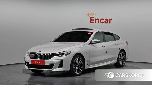 BMW 6 Series GT (G32) 2021 Белый из Кореи