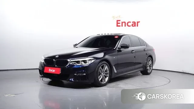 BMW 5 Series (G30) 2018 Черный из Кореи
