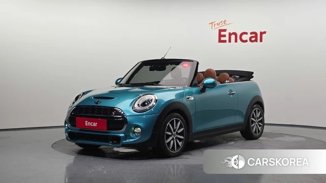 Mini Cooper S Convertible 2018 Синий нефрит из Кореи
