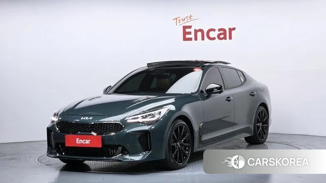 Kia Stinger Meister 2023 Синий нефрит из Кореи