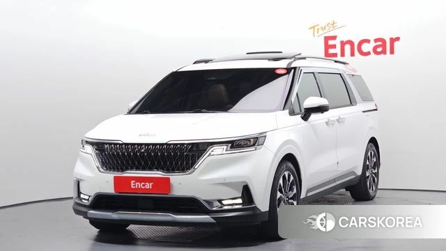 Kia Carnival 4th generation 2021 Белый из Кореи