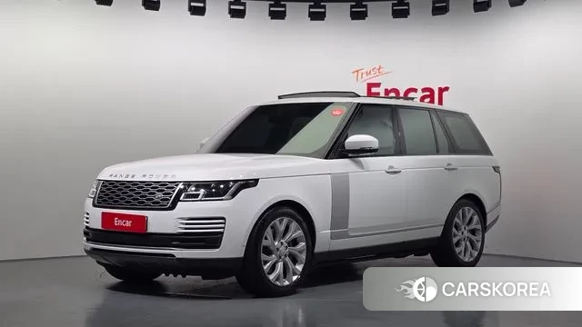Land Rover Range Rover 4th Generation 2020 Белый из Кореи