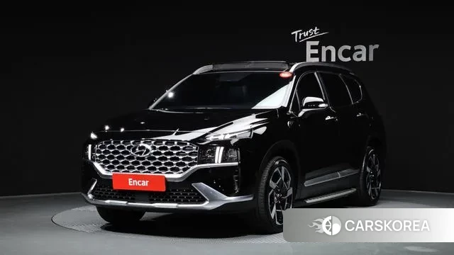 Hyundai The New Santa Fe 2021 Черный из Кореи