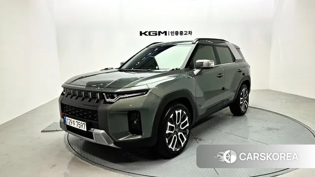 Ssangyong Torres 2024 Зеленый из Кореи