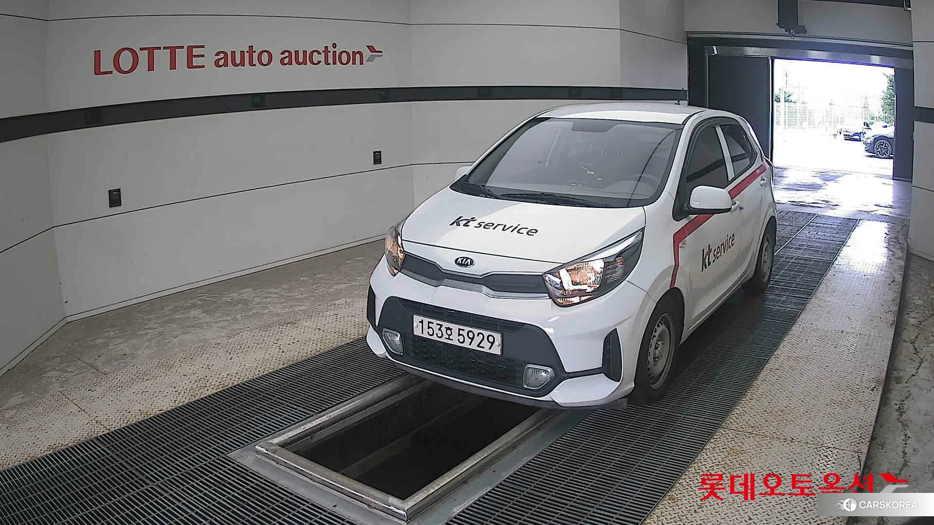 Kia Morning 2021 Clear White из Кореи