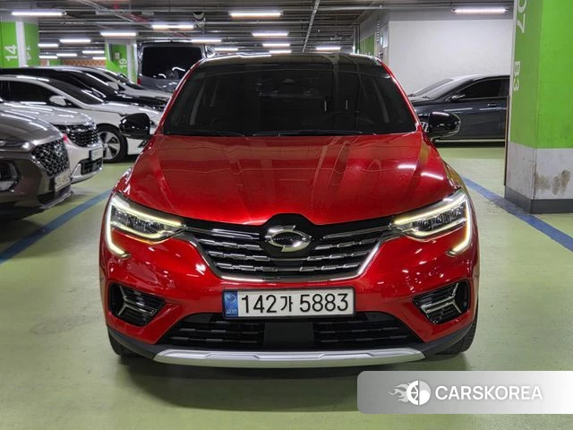 Renault Korea (Samsung) XM3 2021 Красный из Кореи
