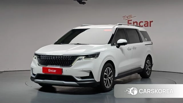 Kia Carnival 4th generation 2021 Белый из Кореи