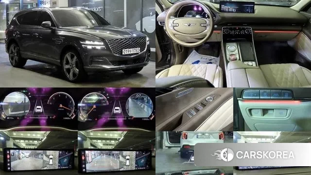 Genesis GV80 2020 Серый из Кореи