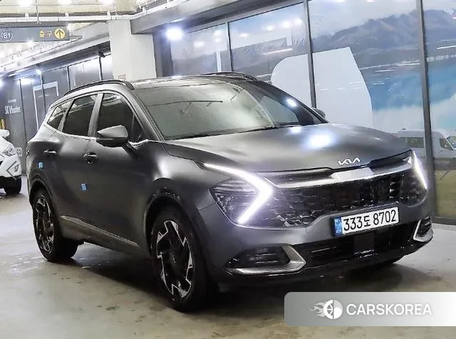 Kia Sportage 5th Generation 2021 Серебристо-серый из Кореи