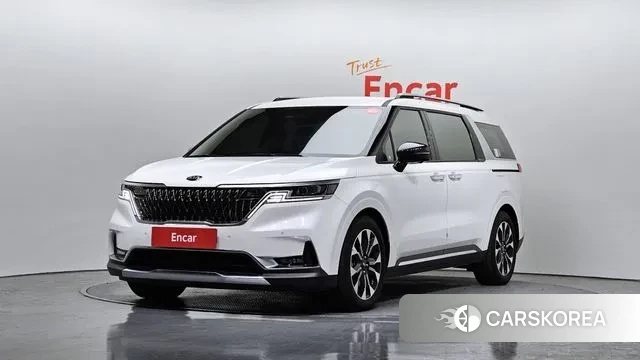 Kia Carnival 4th generation 2021 Белый из Кореи