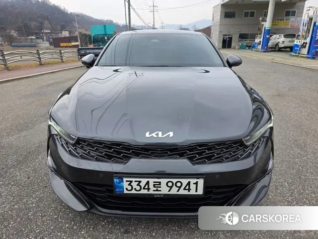 Kia K5 3rd generation 2022 Серый из Кореи