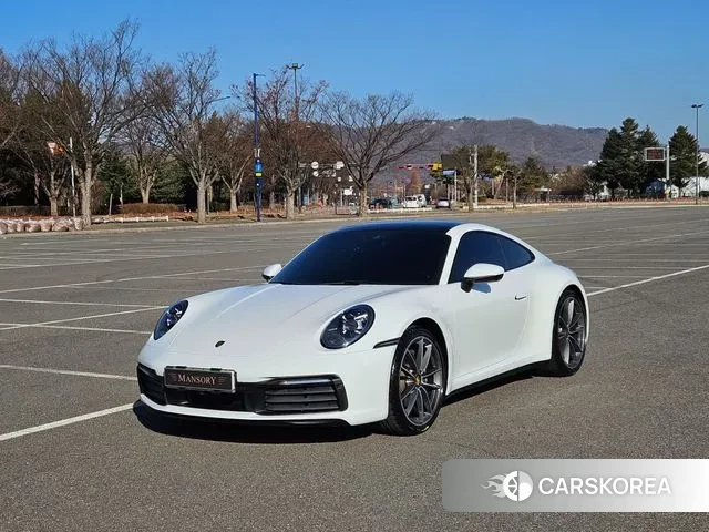 Porsche 911(992) 2021 Белый из Кореи