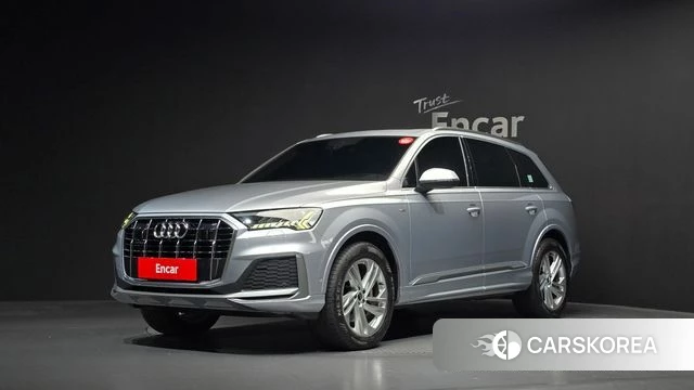 Audi Q7 (4M) 2021 Серебряный из Кореи