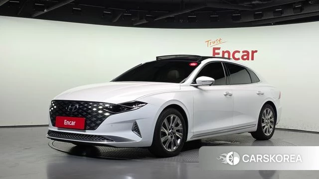 Hyundai The New Grandeur IG Hybrid 2020 Белый из Кореи