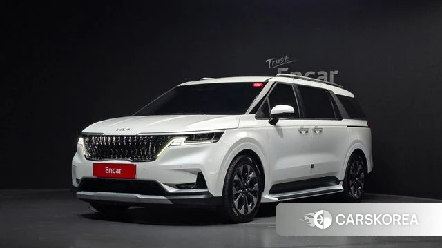 Kia Carnival 4th generation 2023 Белый из Кореи