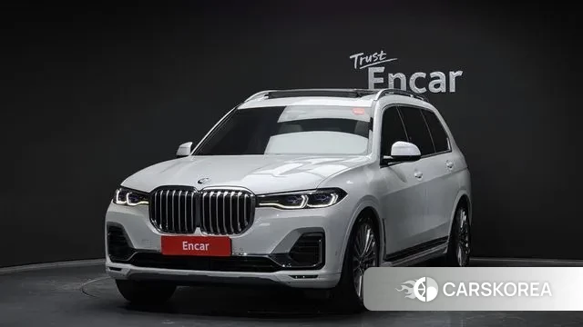 BMW X7 (G07) 2021 Белый из Кореи