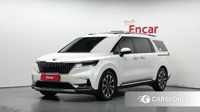 Kia Carnival 4th generation 2021 Белый из Кореи