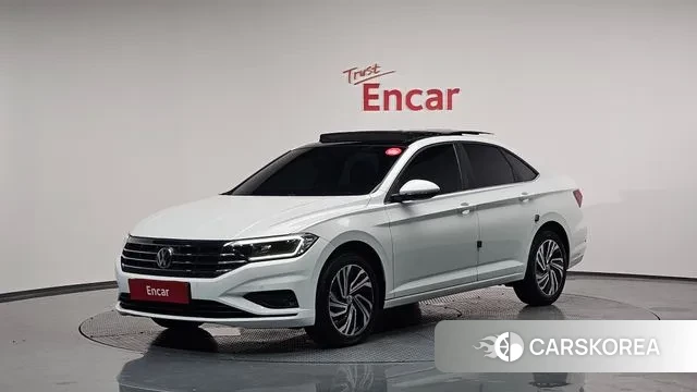 Volkswagen 7th Generation of Jetta 2021 Белый из Кореи
