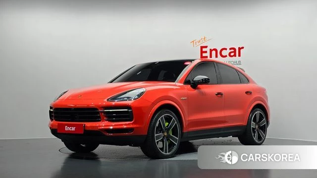 Porsche Cayenne (PO536) 2020 Оранжевый из Кореи