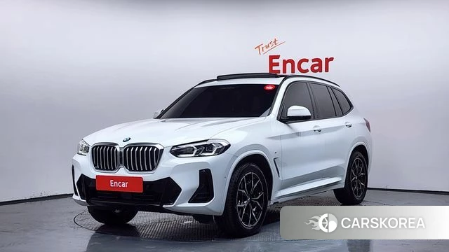 BMW X3 (G01) 2024 Белый из Кореи