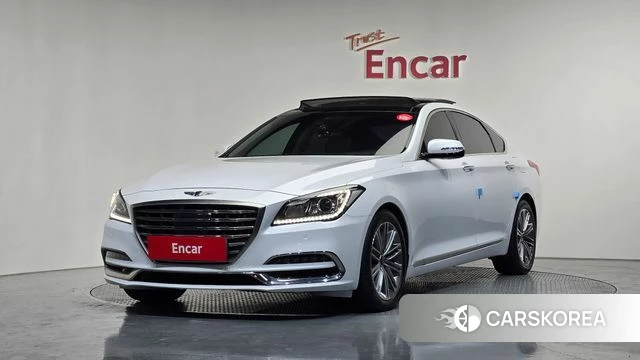 Genesis G80 2018 Белый из Кореи