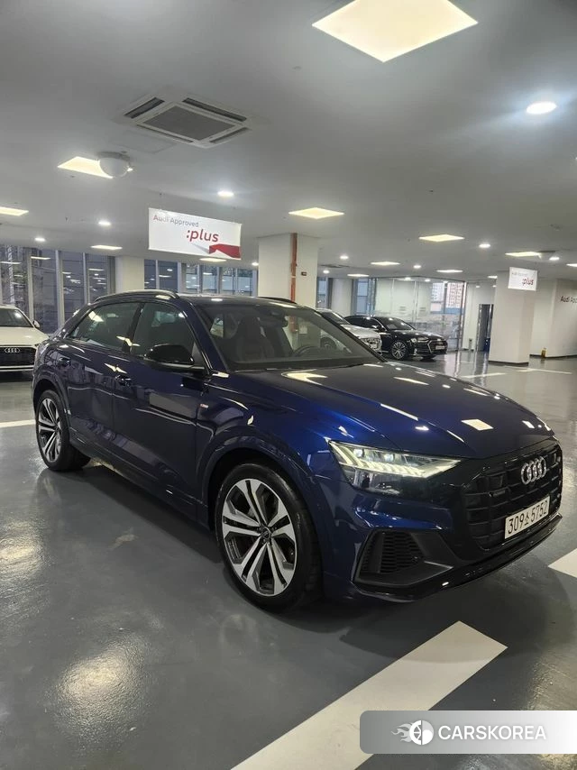 Audi Q8 (4M) 2023 Синий из Кореи
