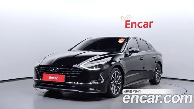 Hyundai Sonata (DN8) 2019 Черный из Кореи