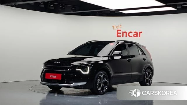 Kia Di Ol Nu Niro 2022 Черный из Кореи