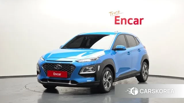 Hyundai Kona Hybrid 2019 Синий из Кореи