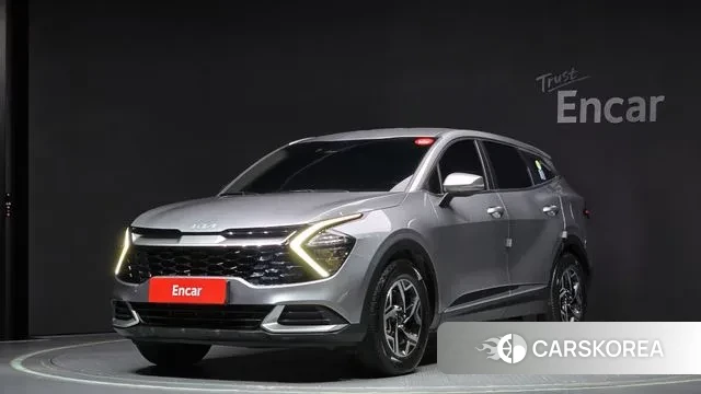 Kia Sportage 5th Generation 2021 Серебристо-серый из Кореи