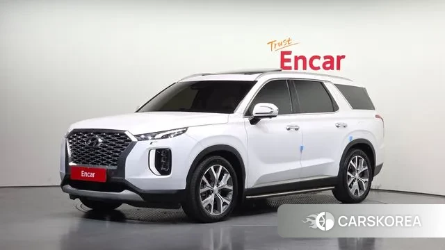 Hyundai Palisade 2021 Белый из Кореи