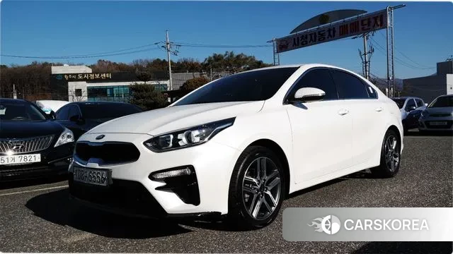 Kia Come New K3 2019 Белый из Кореи