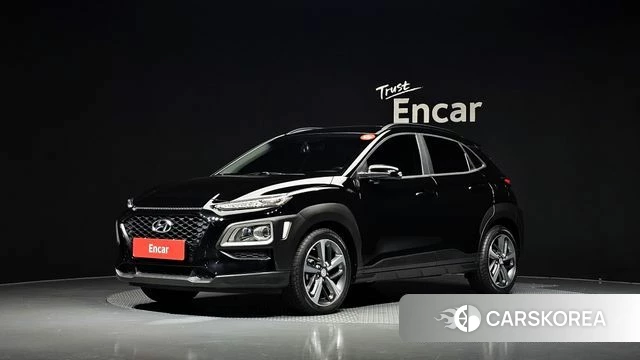 Hyundai Kona 2018 Черный из Кореи