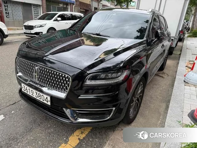 Lincoln Nautilus First generation 2019 Черный из Кореи