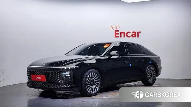 Hyundai Grandeur Hybrid (GN7) 2023 Черный из Кореи